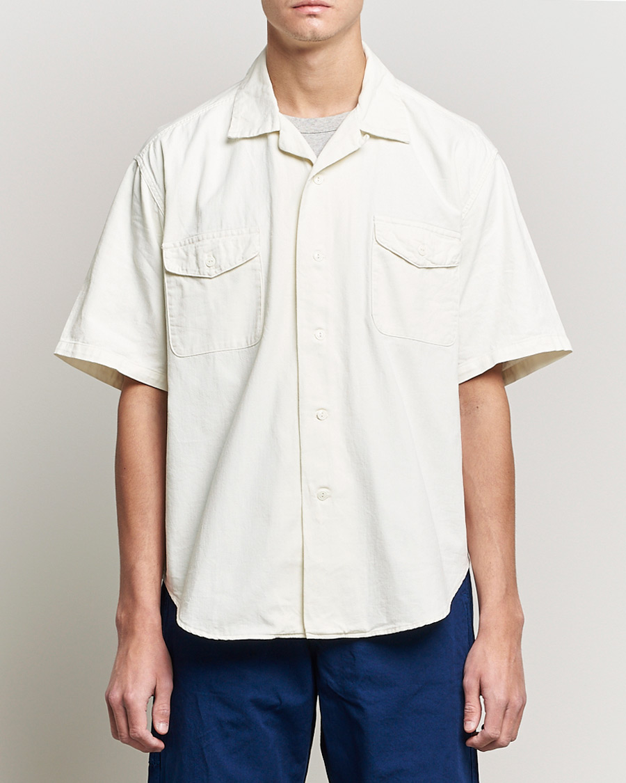 Herre | Skjorter | orSlow | US Navy Officer Shirt Ecru