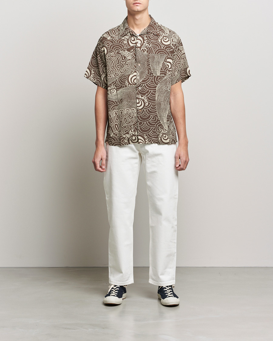 Herre | Skjorter | orSlow | Hawaiian Shirt Turtle Print