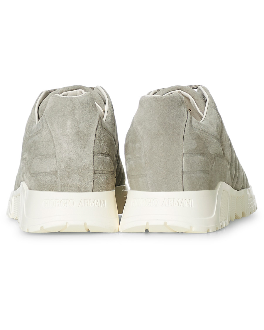 Herre | Giorgio Armani Hydro Running Sneaker Grey | Giorgio Armani | Hydro Running Sneaker Grey