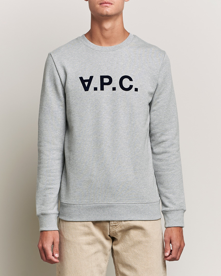 Herre | Trøjer | A.P.C. | VPC Sweatshirt Heather Grey