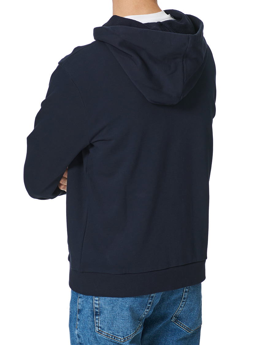 Herre | Trøjer | A.P.C. | Quentin Full Zip Hoodie Navy