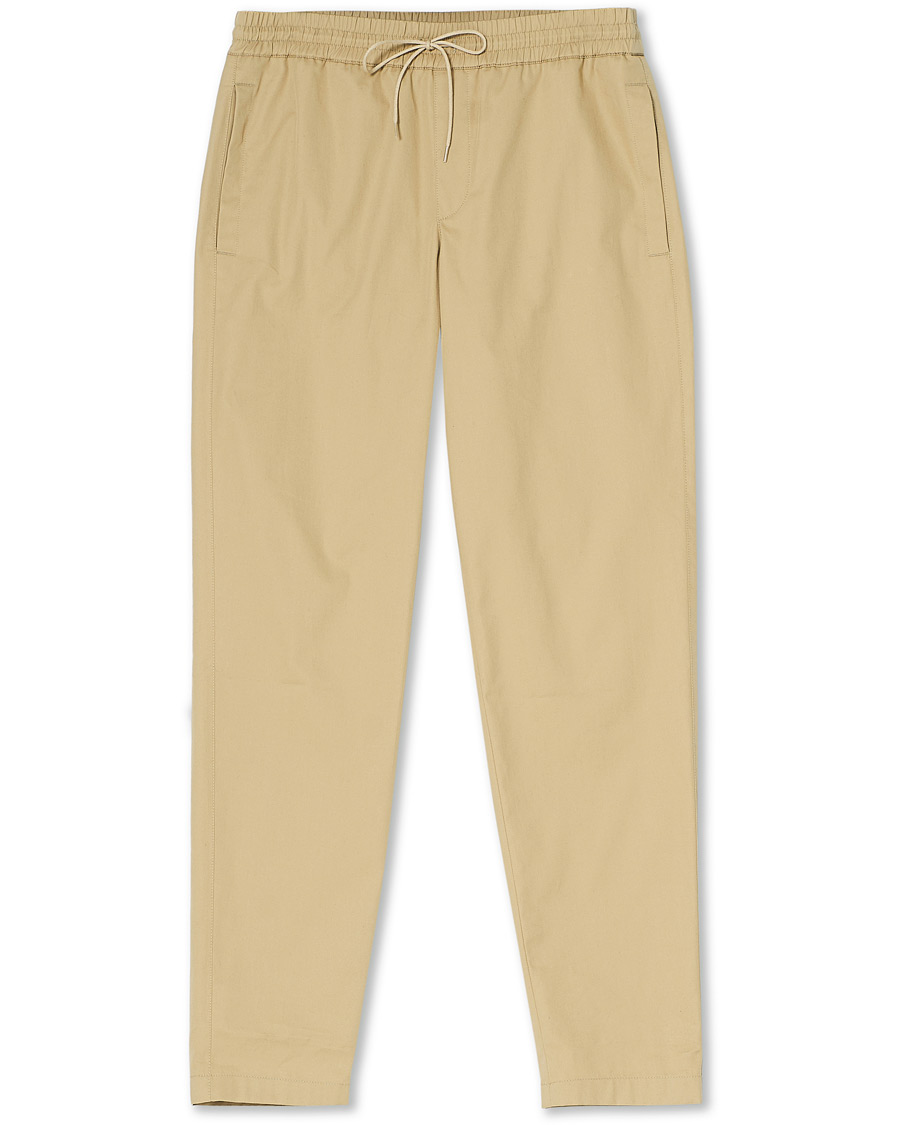 Herre | Bukser | A.P.C. | Kaplan Drawstring Trousers Beige