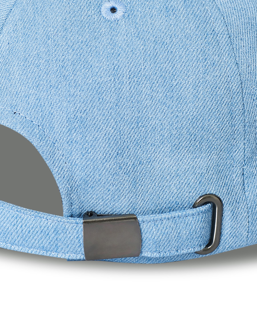 Herre | A.P.C. Charlie Baseball Cap Washed Indigo | A.P.C. | Charlie Baseball Cap Washed Indigo