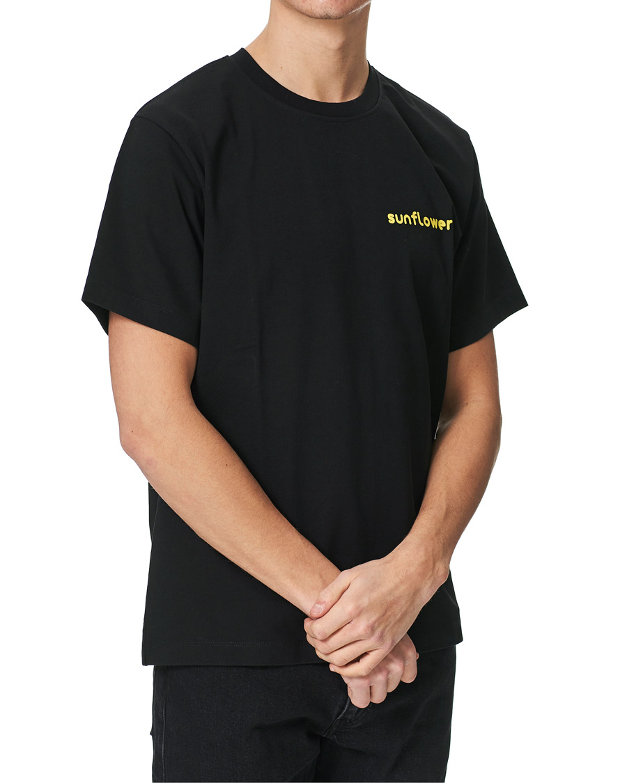 Herre | T-Shirts | Sunflower | Heavy Collage Tee Black