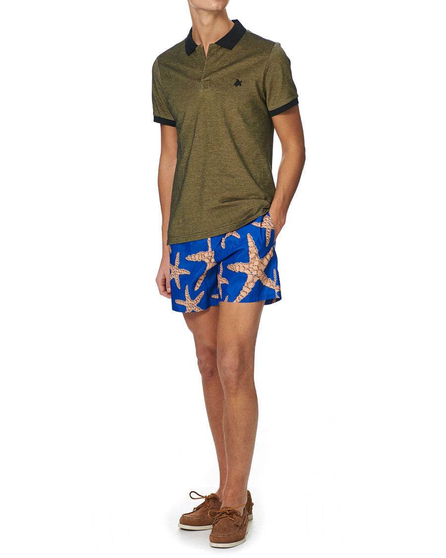 Herre | Badebukser | Vilebrequin | Mahina Swim Shorts Bleu de Mer