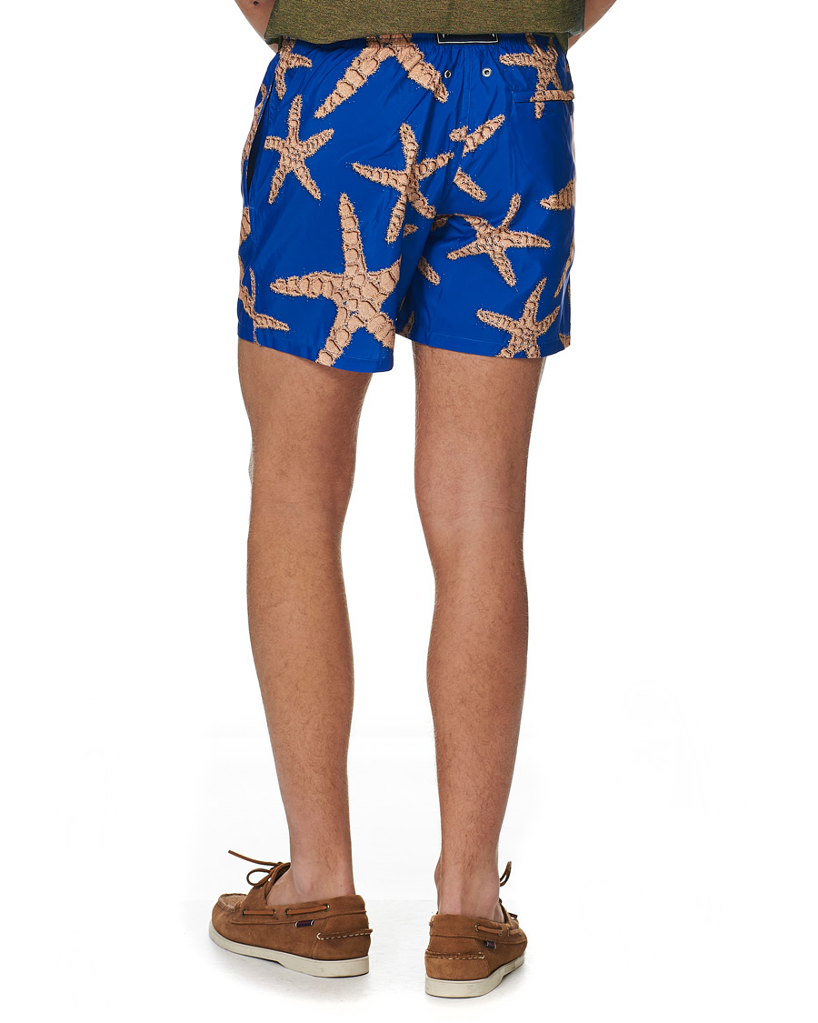 Herre | Badebukser | Vilebrequin | Mahina Swim Shorts Bleu de Mer