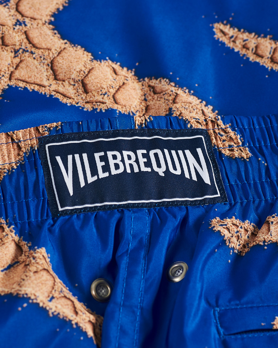 Herre | Badebukser | Vilebrequin | Mahina Swim Shorts Bleu de Mer