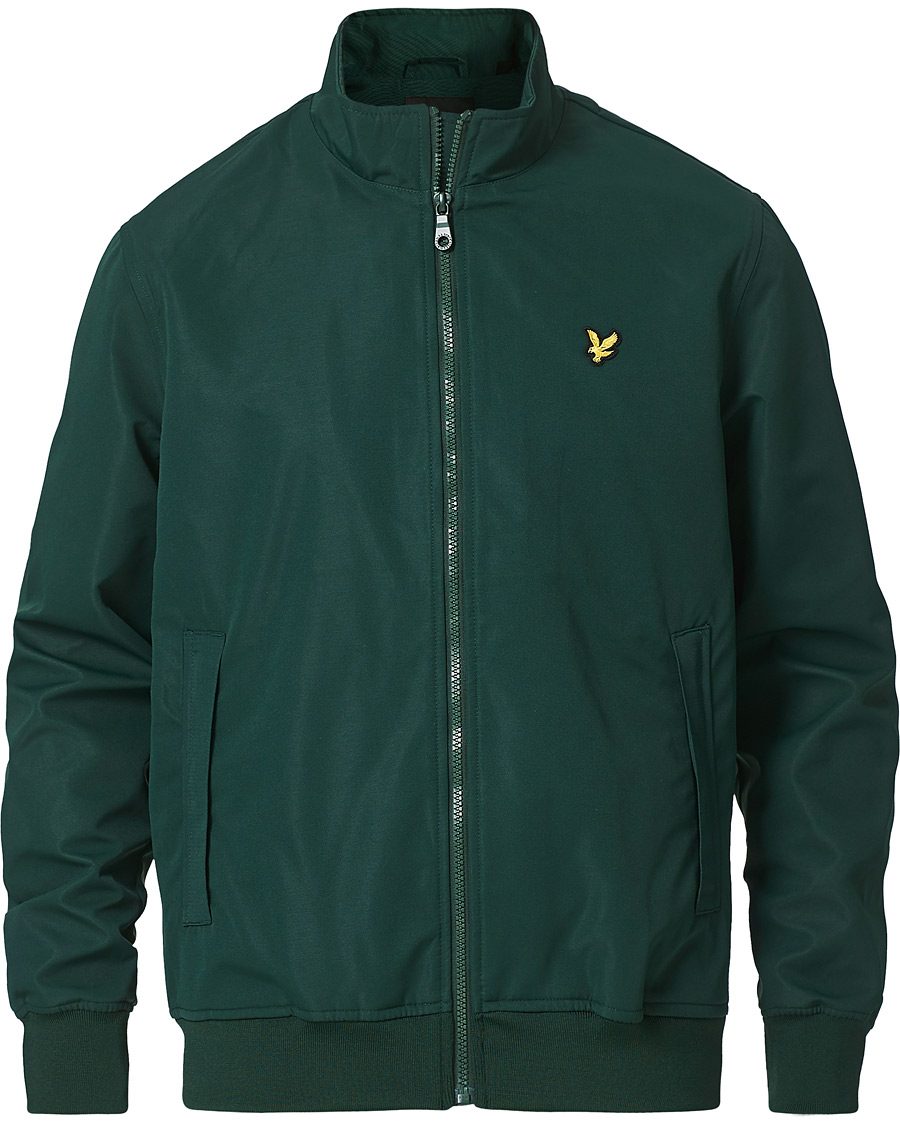 Herre | Jakker | Lyle & Scott | Mesh Backed Funnel Neck Jacket Dark Green