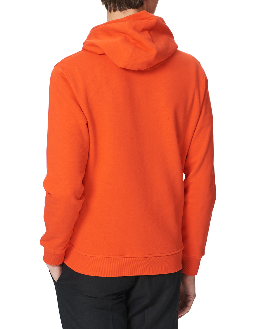 Herre | Trøjer | Lyle & Scott | Pullover Organic Cotton Hoodie Red Flyer