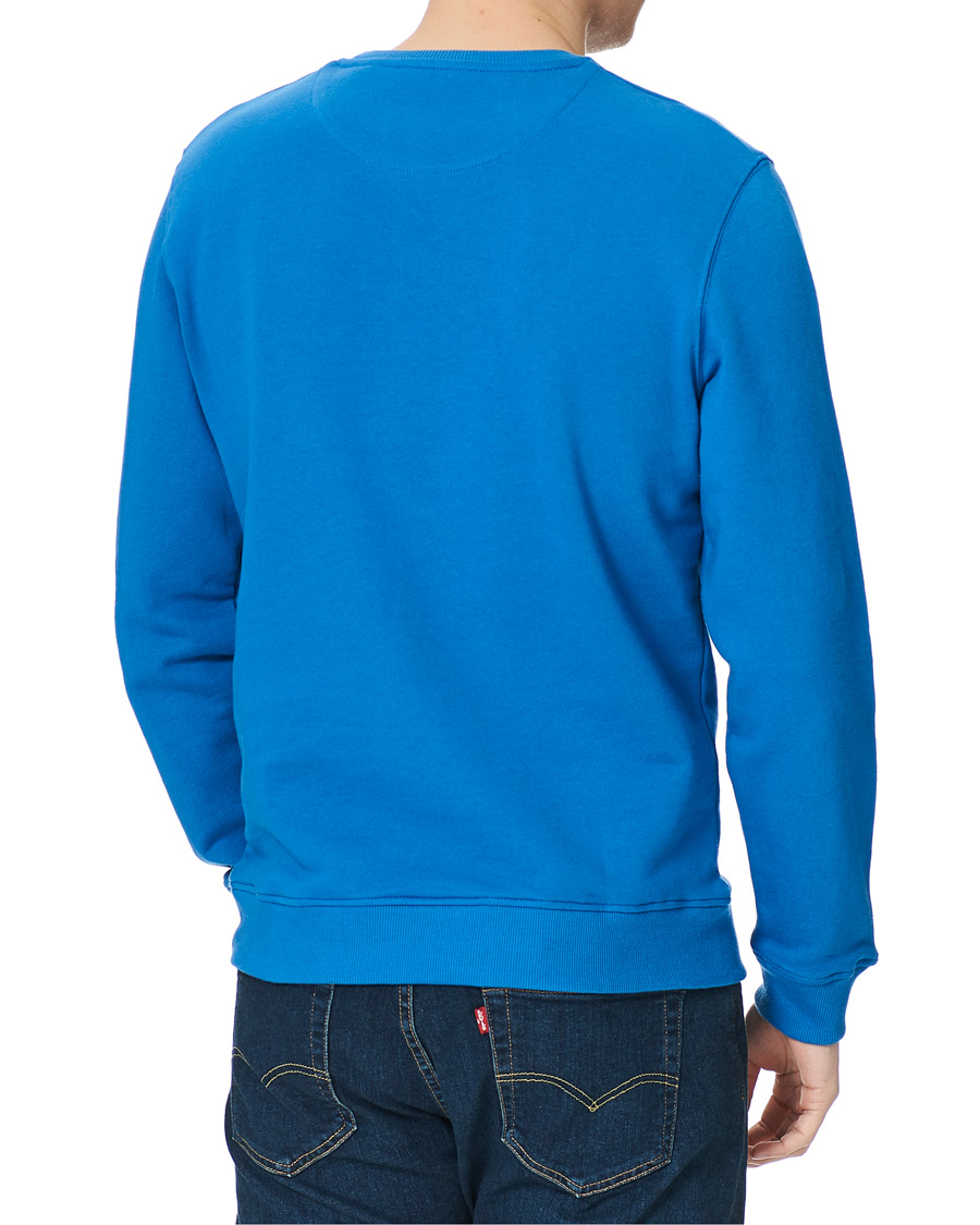 Herre | Trøjer | Lyle & Scott | Crew Neck Organic Cotton Sweatshirt Spring Blue