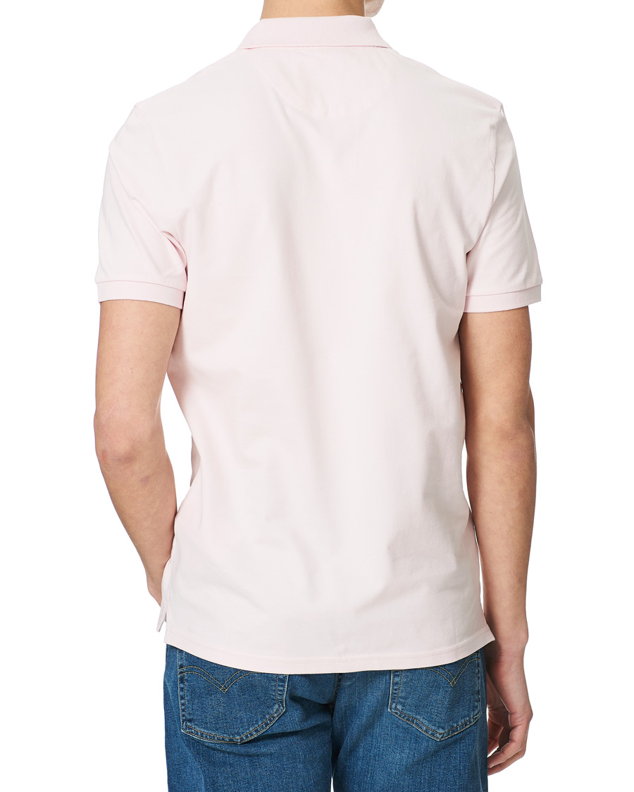 Herre | Polotrøjer | Lyle & Scott | Plain Organic Cotton Pique Polo Shirt Light Pink