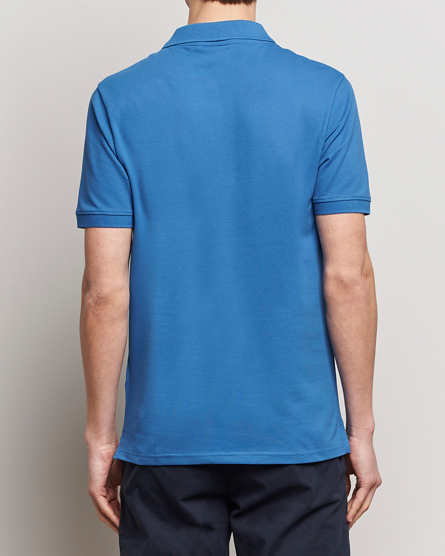 Herre | Polotrøjer | Lyle & Scott | Plain Pique Polo Spring Blue