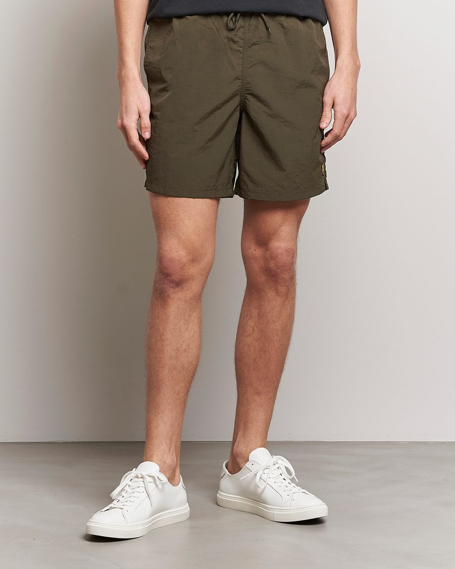 Herre |  | Lyle & Scott | Plain Swimshorts Olive