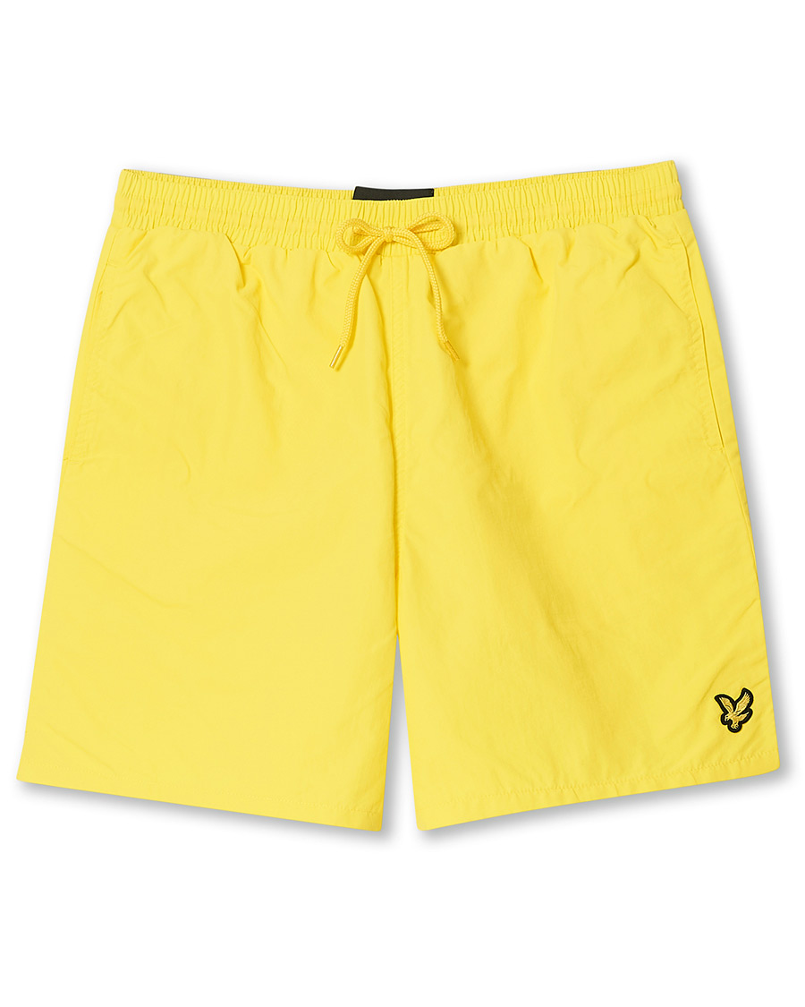 Herre | Badebukser | Lyle & Scott | Plain Swim Shorts Sunshine Yellow
