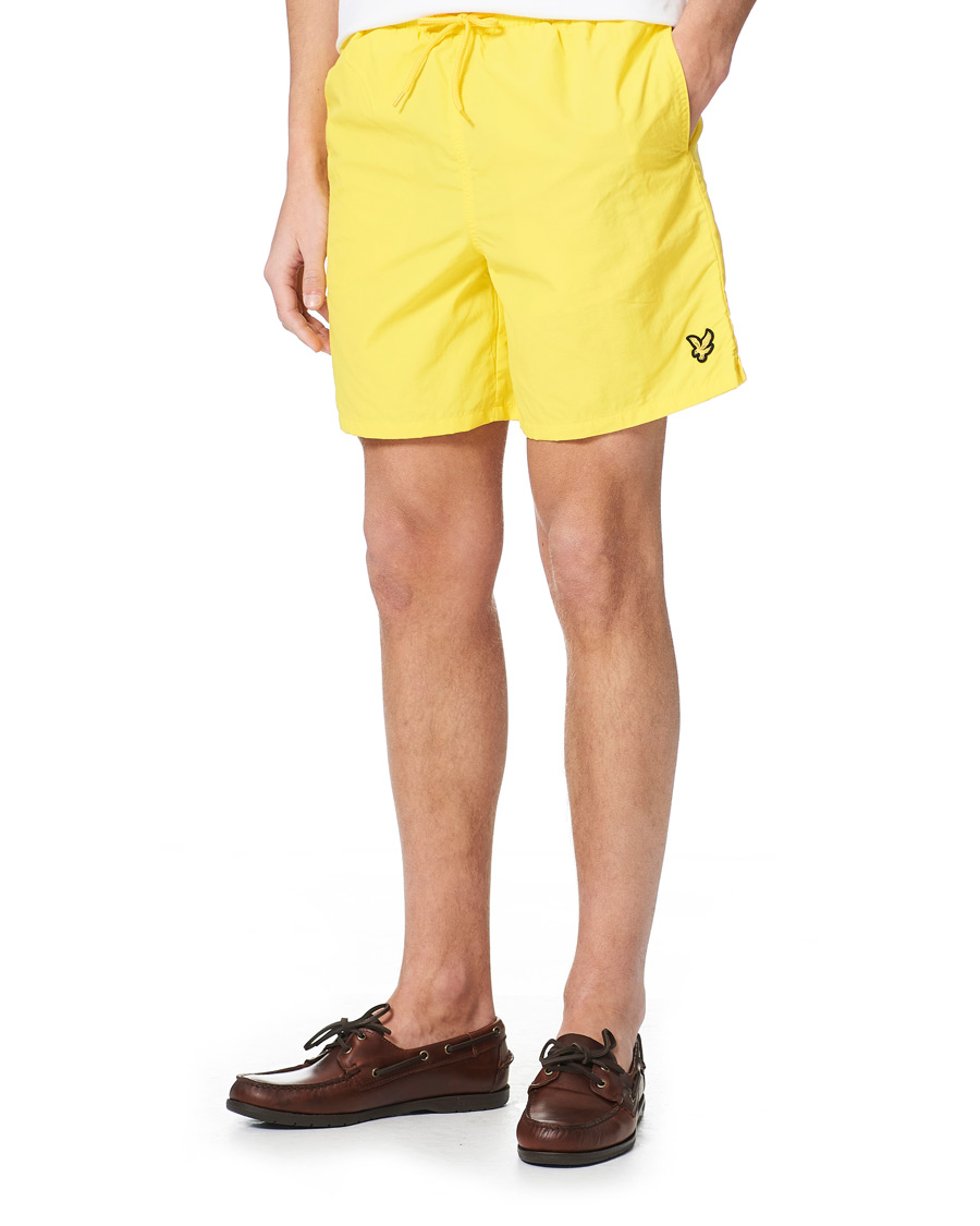 Herre | Badebukser | Lyle & Scott | Plain Swim Shorts Sunshine Yellow