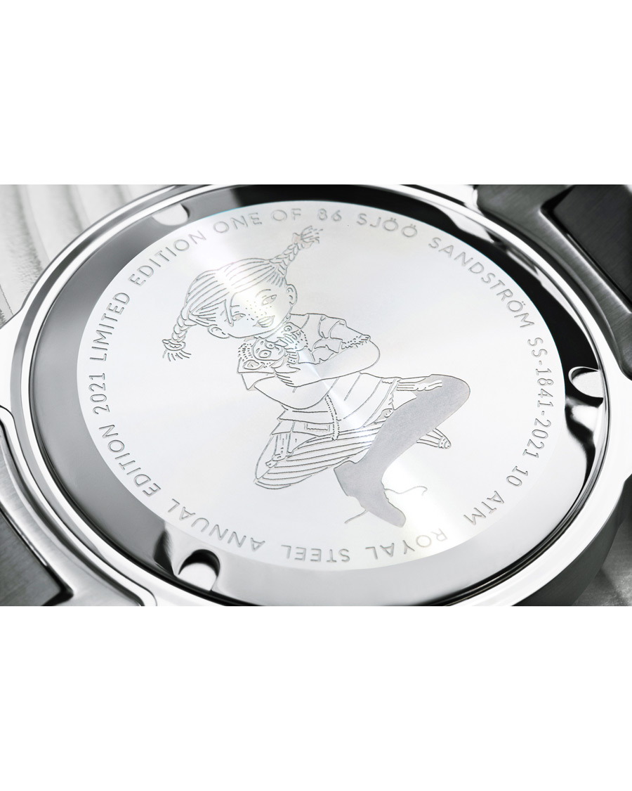 Herre | Sjöö Sandström Royal Steel Classic 41mm Annual Edition X Pippi | Sjöö Sandström | Royal Steel Classic 41mm Annual Edition X Pippi