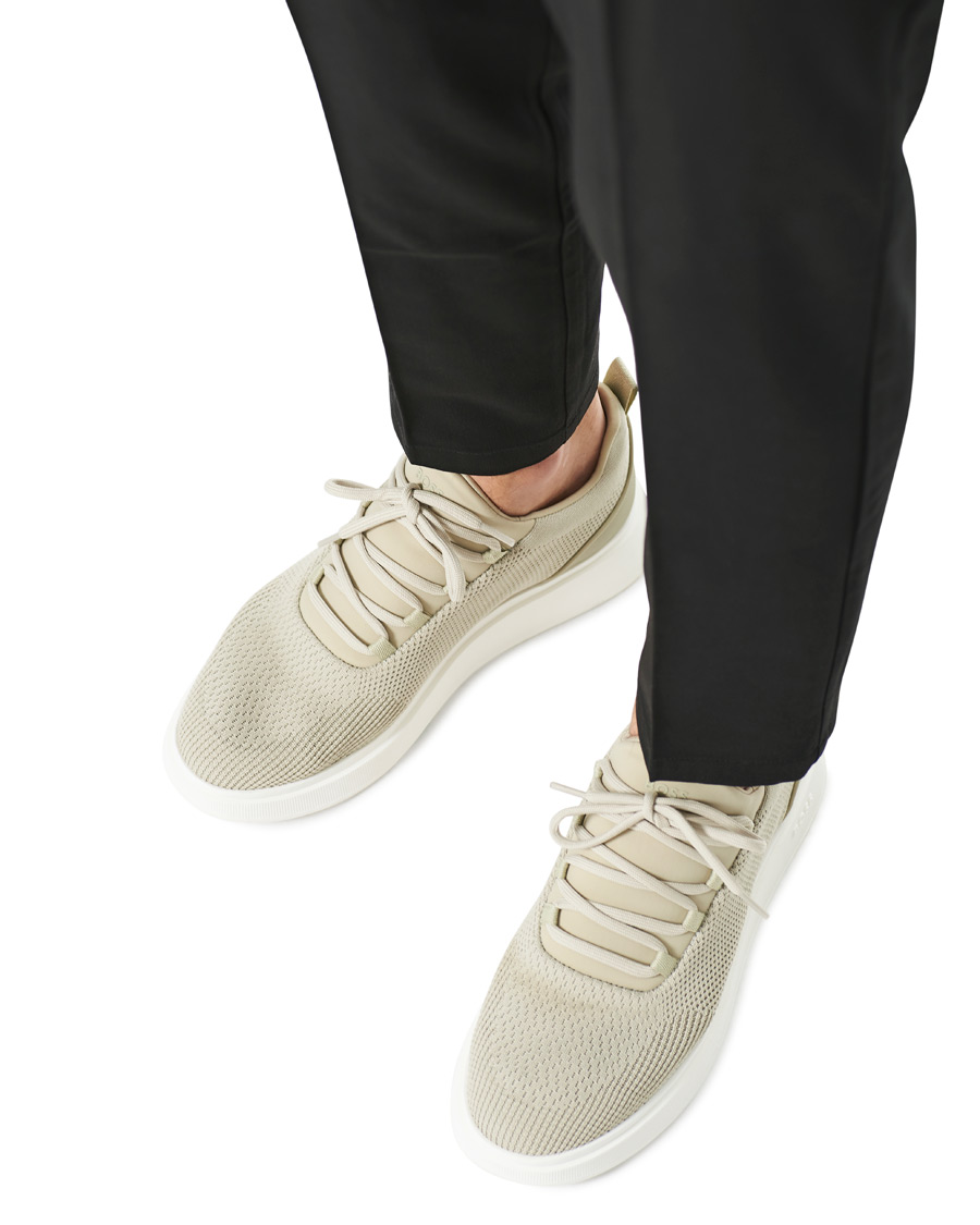 Herre | BOSS Bulton Running Mesh Sneaker Beige | BOSS BLACK | BOSS Bulton Running Mesh Sneaker Beige