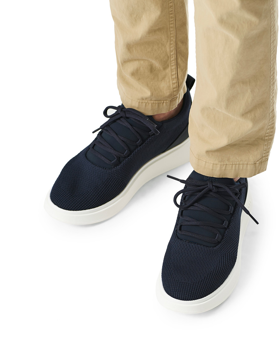 Herre | BOSS Bulton Running Mesh Sneaker Navy | BOSS BLACK | BOSS Bulton Running Mesh Sneaker Navy
