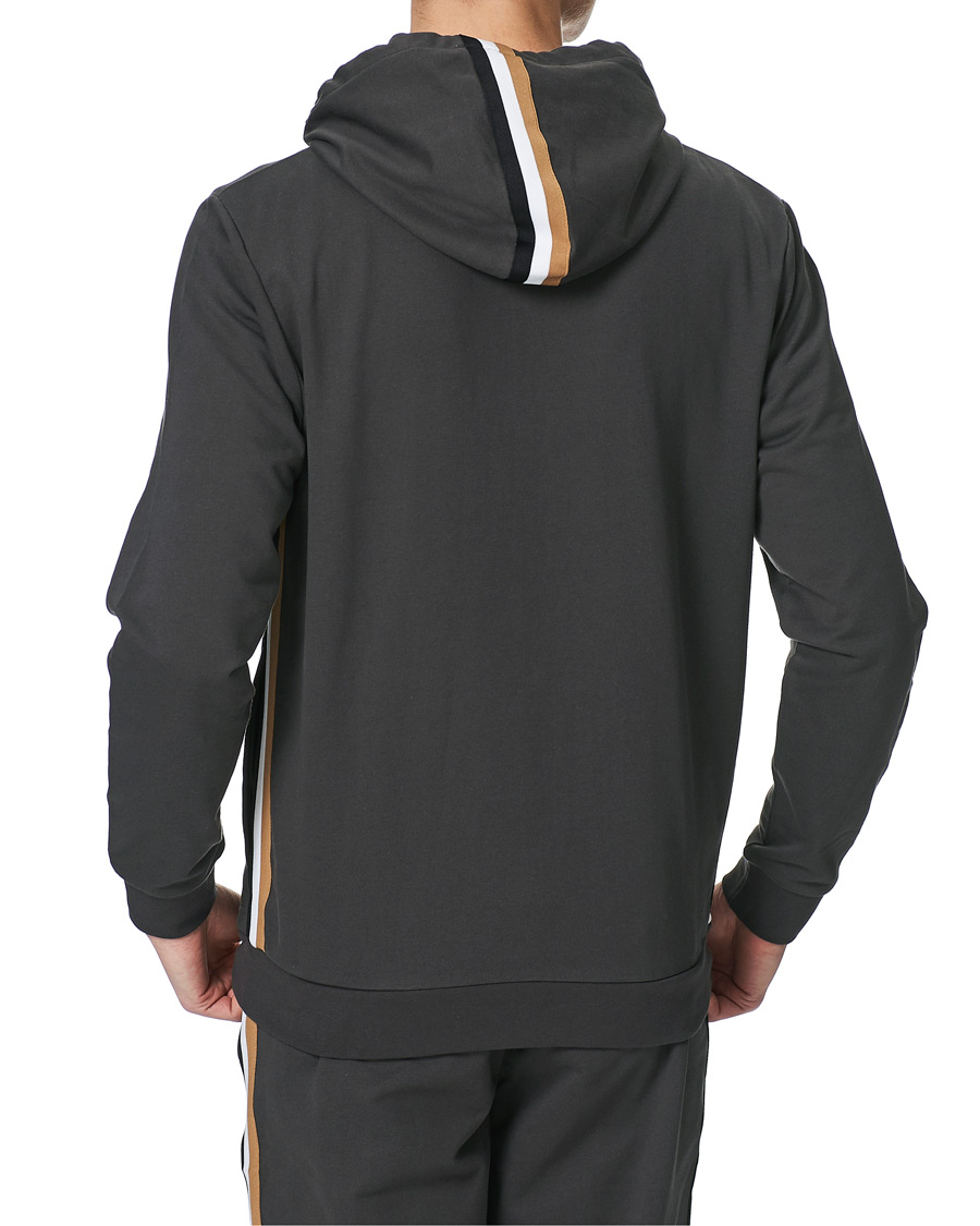 Herre | Trøjer | BOSS BLACK | BOSS Heritage Tracksuit Full-Zip Hoodie Dark Grey