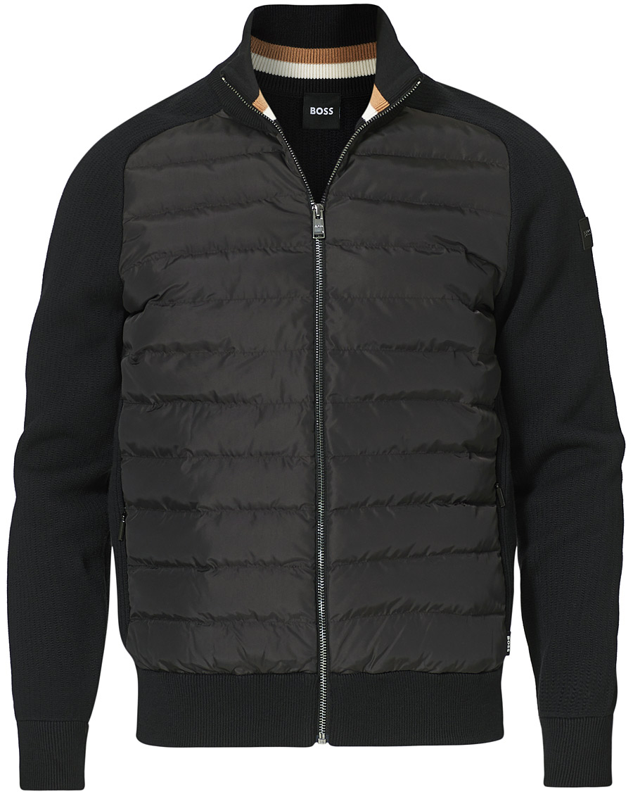 Herre | Jakker | BOSS BLACK | BOSS Eroberto Hybrid Jacket Black