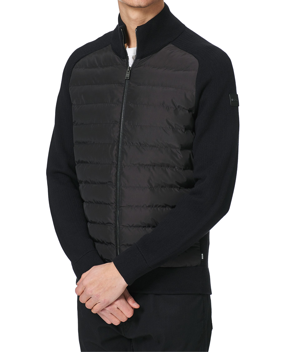 Herre | Jakker | BOSS BLACK | BOSS Eroberto Hybrid Jacket Black