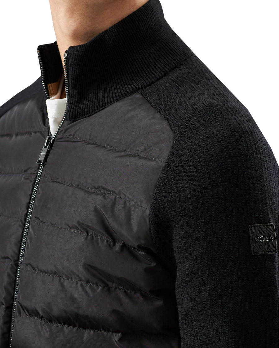 Herre | Jakker | BOSS BLACK | BOSS Eroberto Hybrid Jacket Black