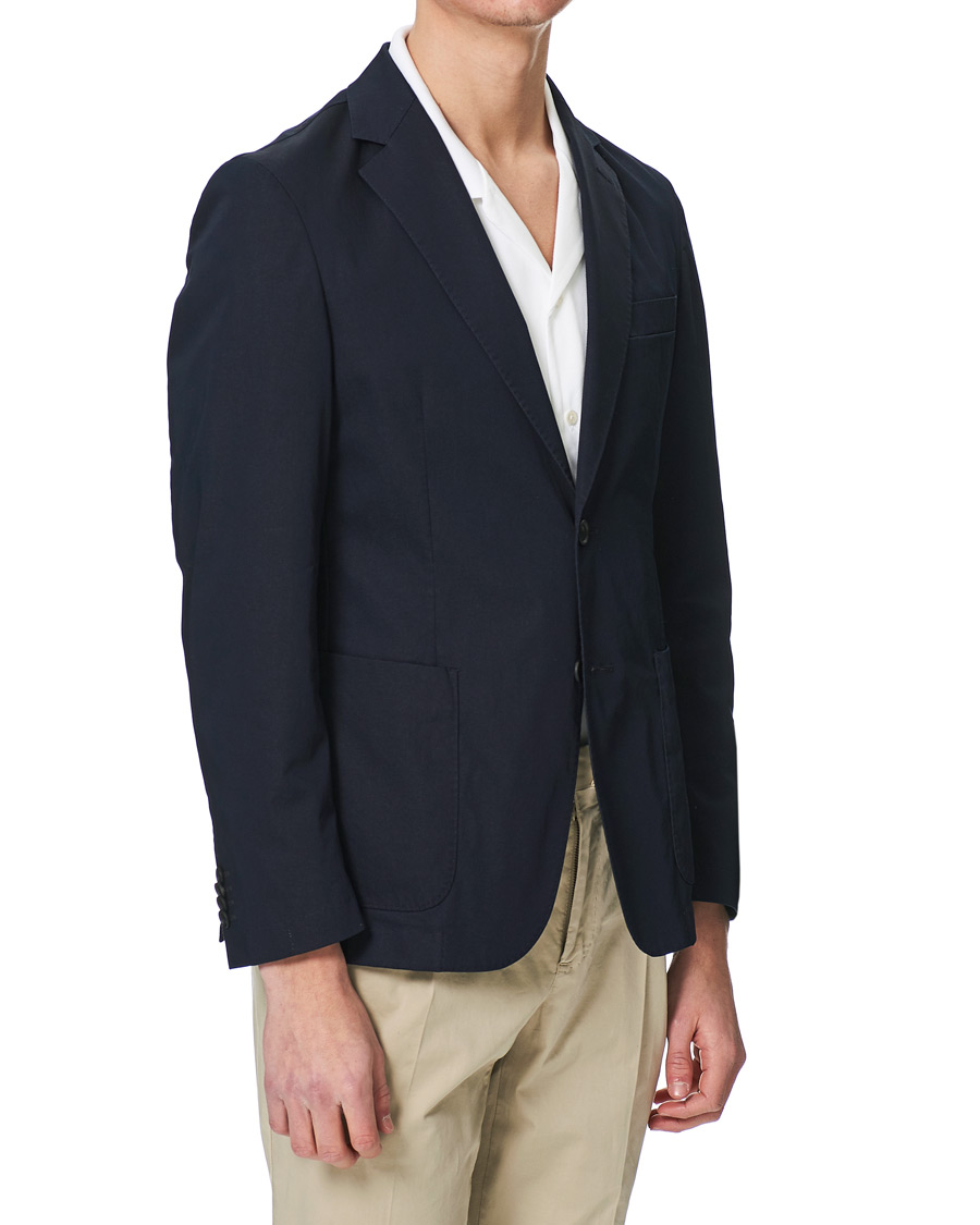 Herre | Blazere & jakker | BOSS BLACK | BOSS Hanry Cotton Blazer Dark Blue