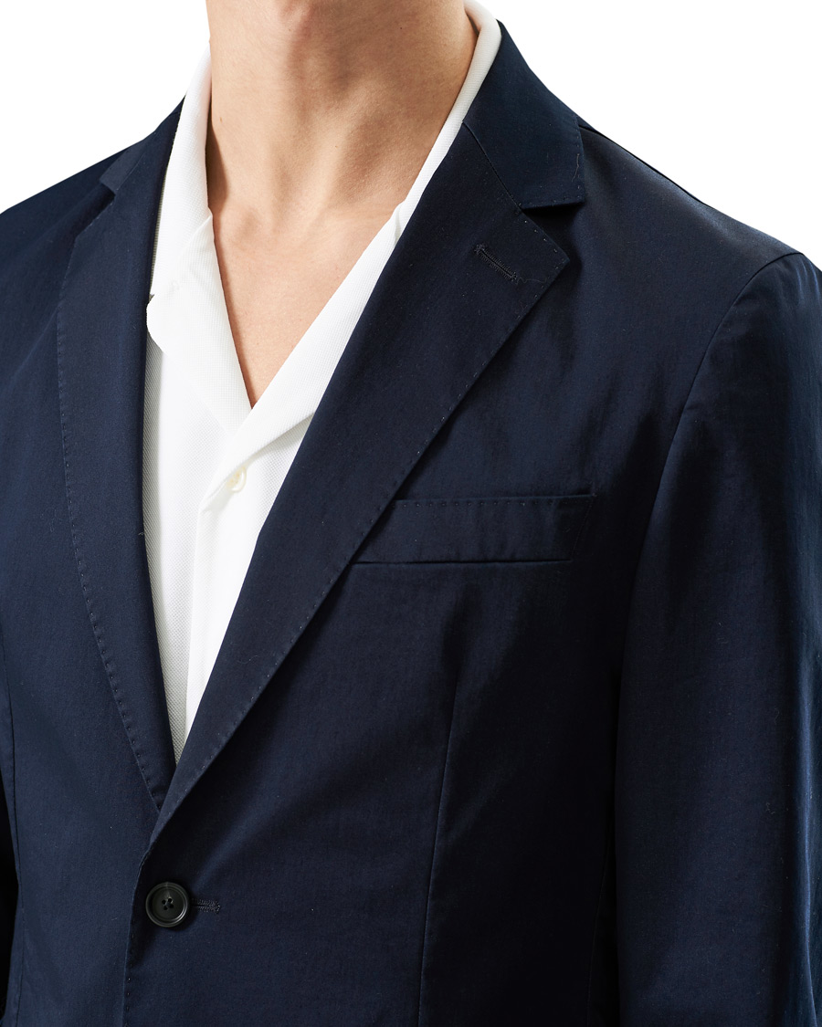 Herre | Blazere & jakker | BOSS BLACK | BOSS Hanry Cotton Blazer Dark Blue