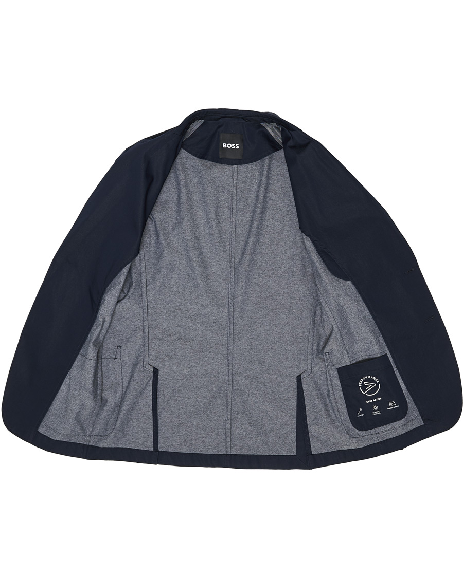 Herre | Blazere & jakker | BOSS BLACK | BOSS Hanry Cotton Blazer Dark Blue