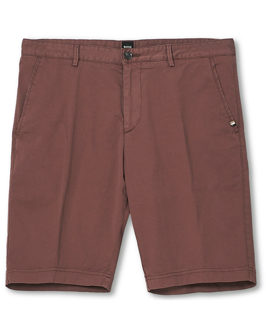 Herre | Shorts | BOSS BLACK | BOSS Slice Chino Shorts Dark Red