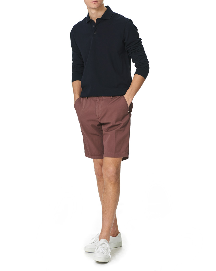 Herre | Shorts | BOSS BLACK | BOSS Slice Chino Shorts Dark Red