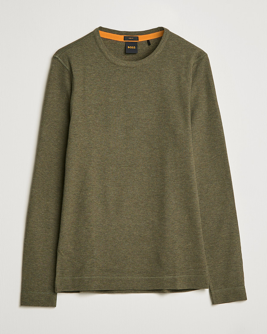 Herre | Trøjer | BOSS ORANGE | Tempest Sweater Dark Green