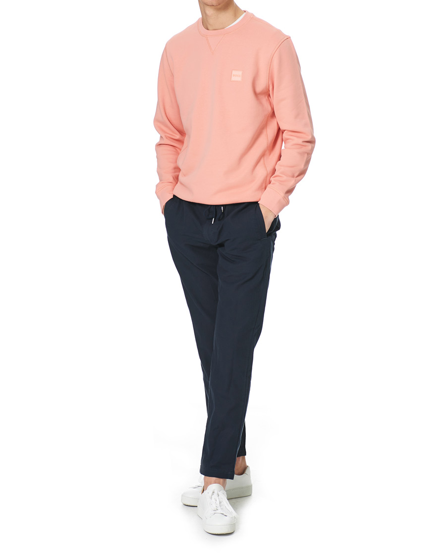 Herre | Trøjer | BOSS ORANGE | BOSS Casual Westart Logo Sweatshirt Pastel Red