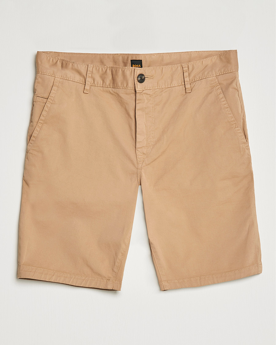 Herre | Shorts | BOSS ORANGE | BOSS Casual Schino Slim Chino Shorts Medium Beige