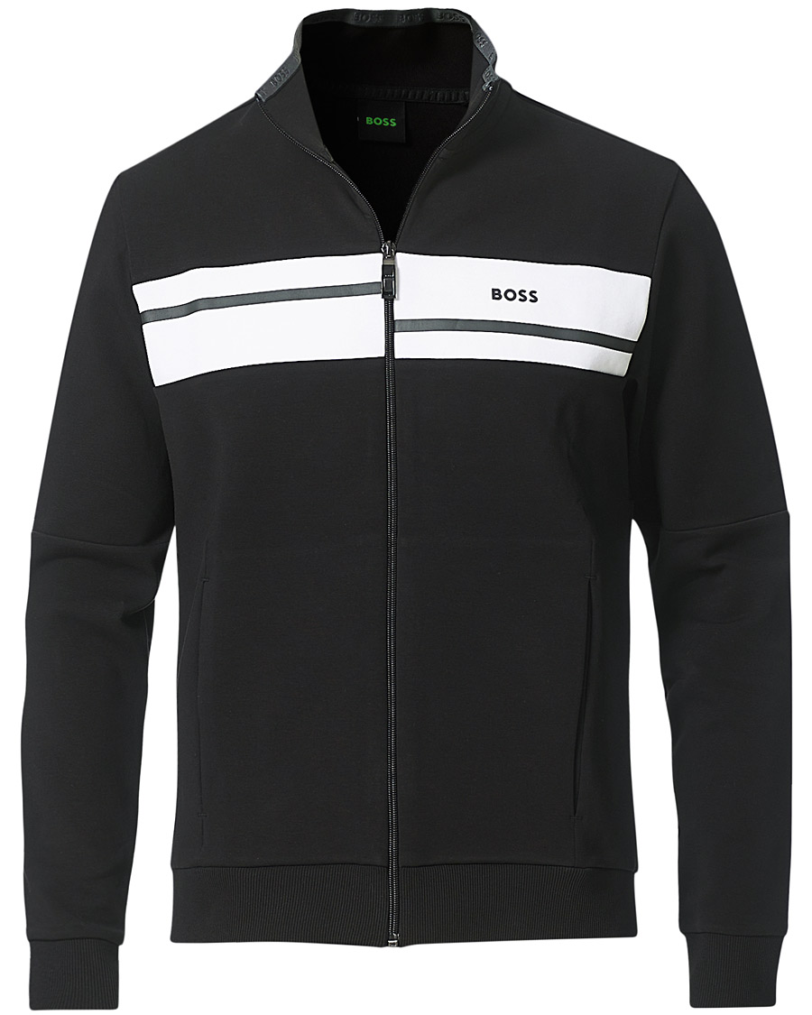 Herre | Trøjer | BOSS GREEN | BOSS Athleisure Skaz Full Zip Black