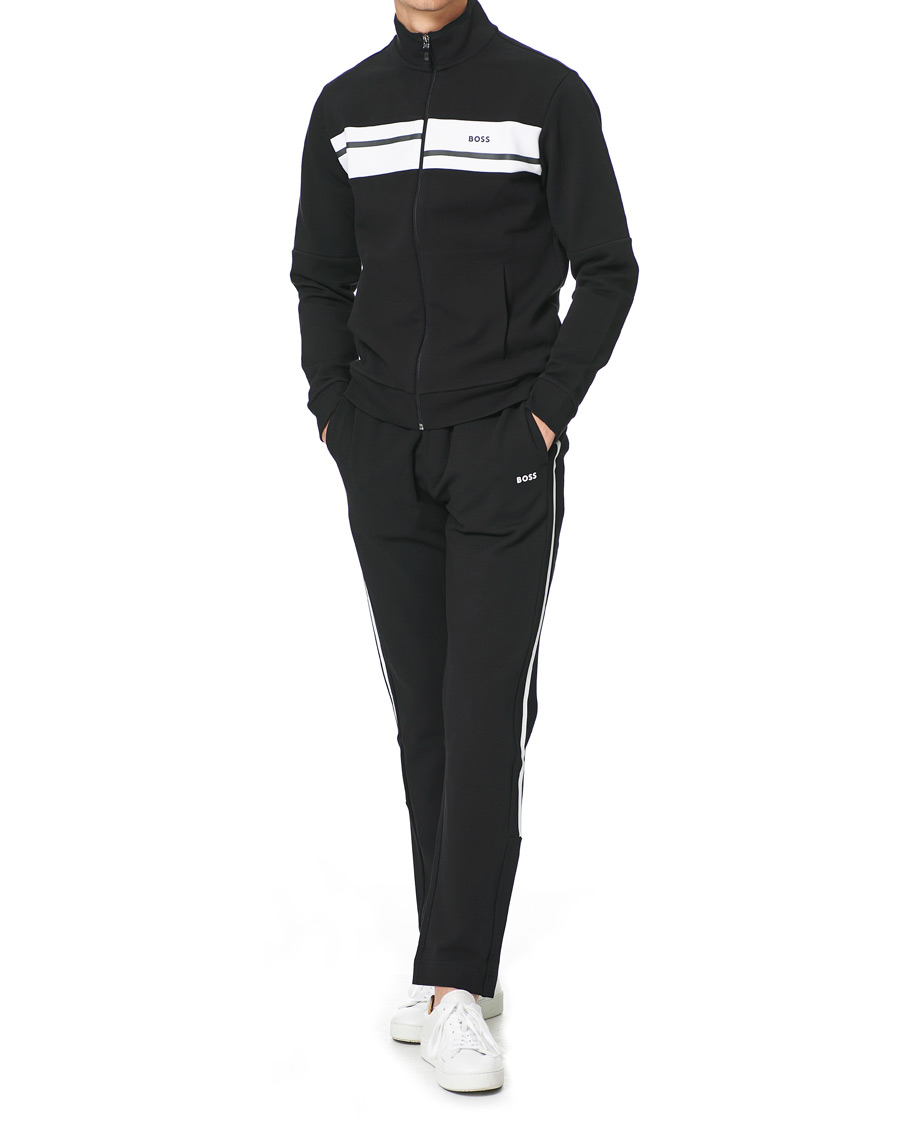 Herre | Trøjer | BOSS GREEN | BOSS Athleisure Skaz Full Zip Black