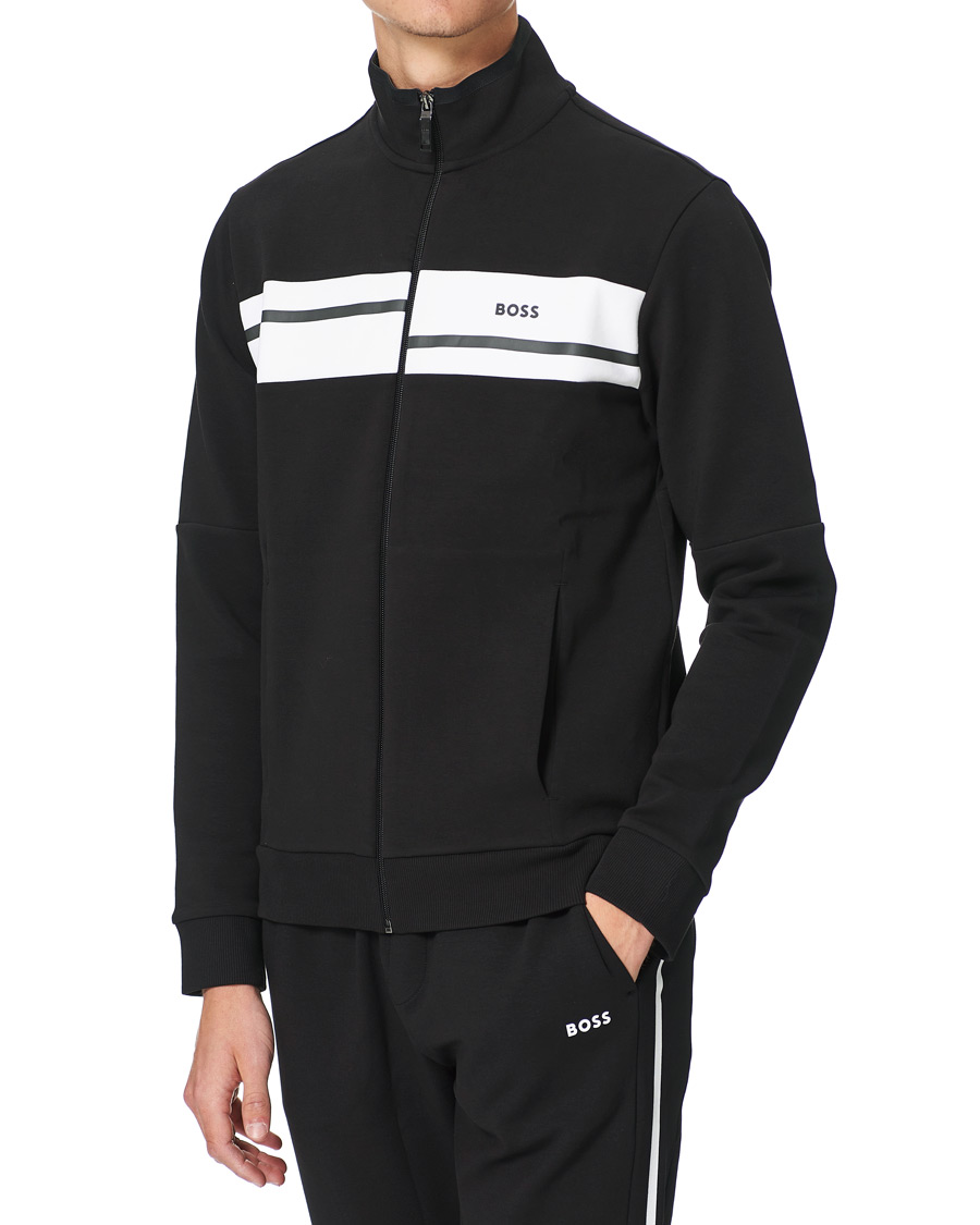 Herre | Trøjer | BOSS GREEN | BOSS Athleisure Skaz Full Zip Black