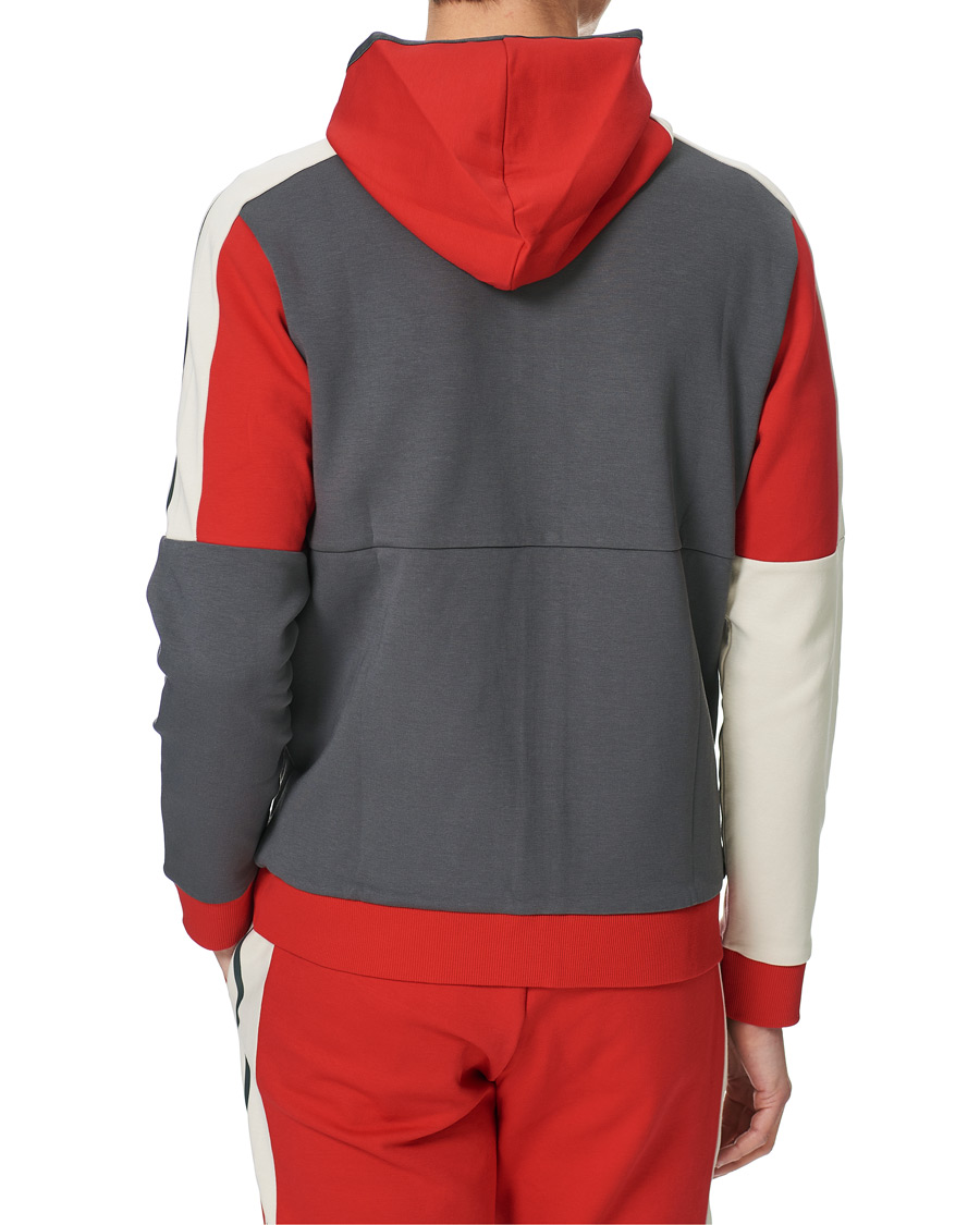 Herre | Trøjer | BOSS GREEN | BOSS Athleisure Saggy Full Zip Hoodie Dark Grey