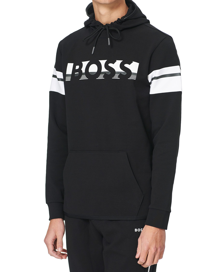 Herre | Trøjer | BOSS GREEN | BOSS Athleisure Soody Hoodie Black