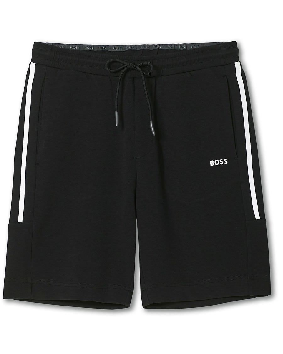 Herre | Shorts | BOSS GREEN | BOSS Athleisure Headlo Sweatshorts Black