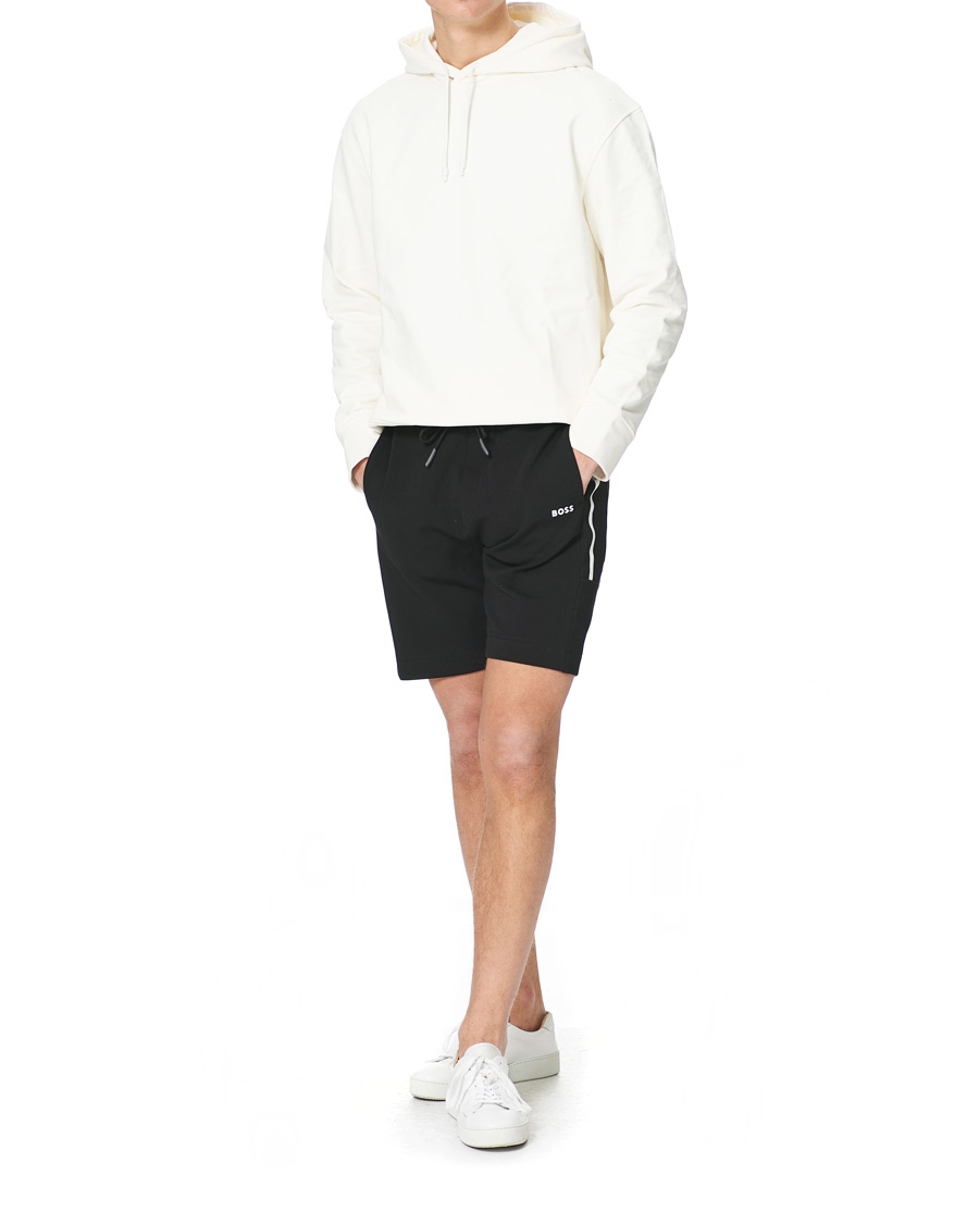 Herre | Shorts | BOSS GREEN | BOSS Athleisure Headlo Sweatshorts Black