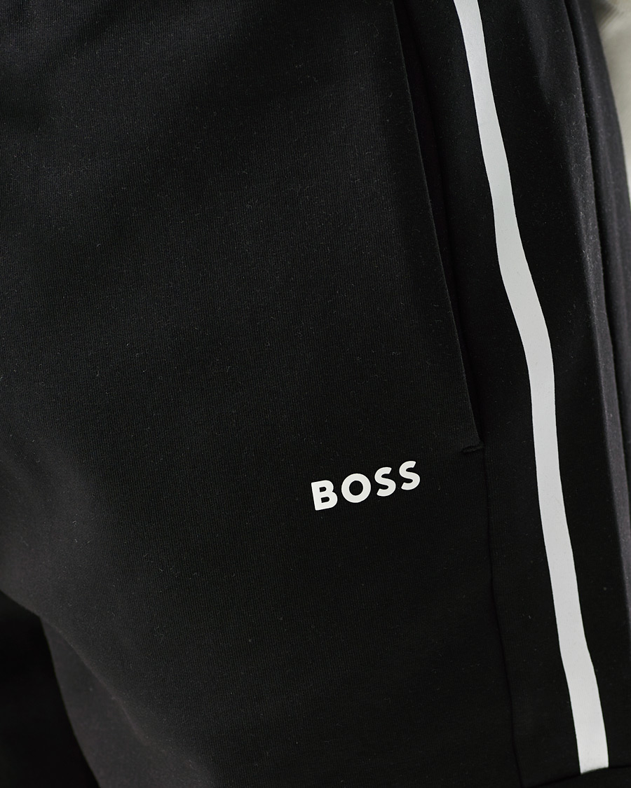 Herre | Shorts | BOSS GREEN | BOSS Athleisure Headlo Sweatshorts Black