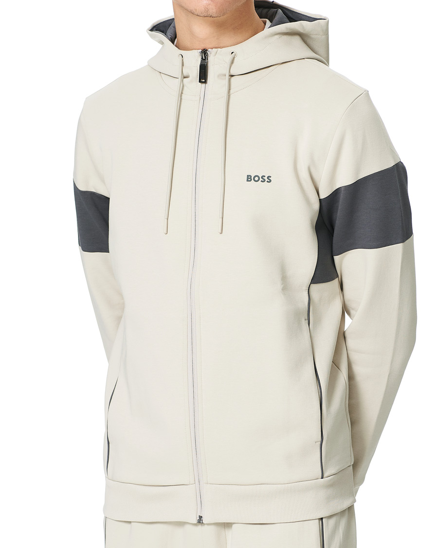 Herre | Trøjer | BOSS GREEN | BOSS Athleisure Tracksuit Set Light Beige