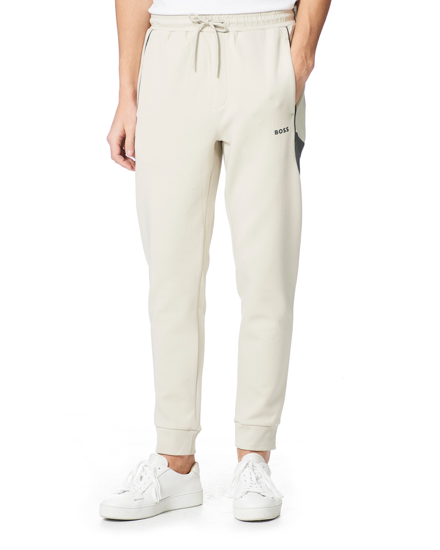 Herre | Trøjer | BOSS GREEN | BOSS Athleisure Tracksuit Set Light Beige