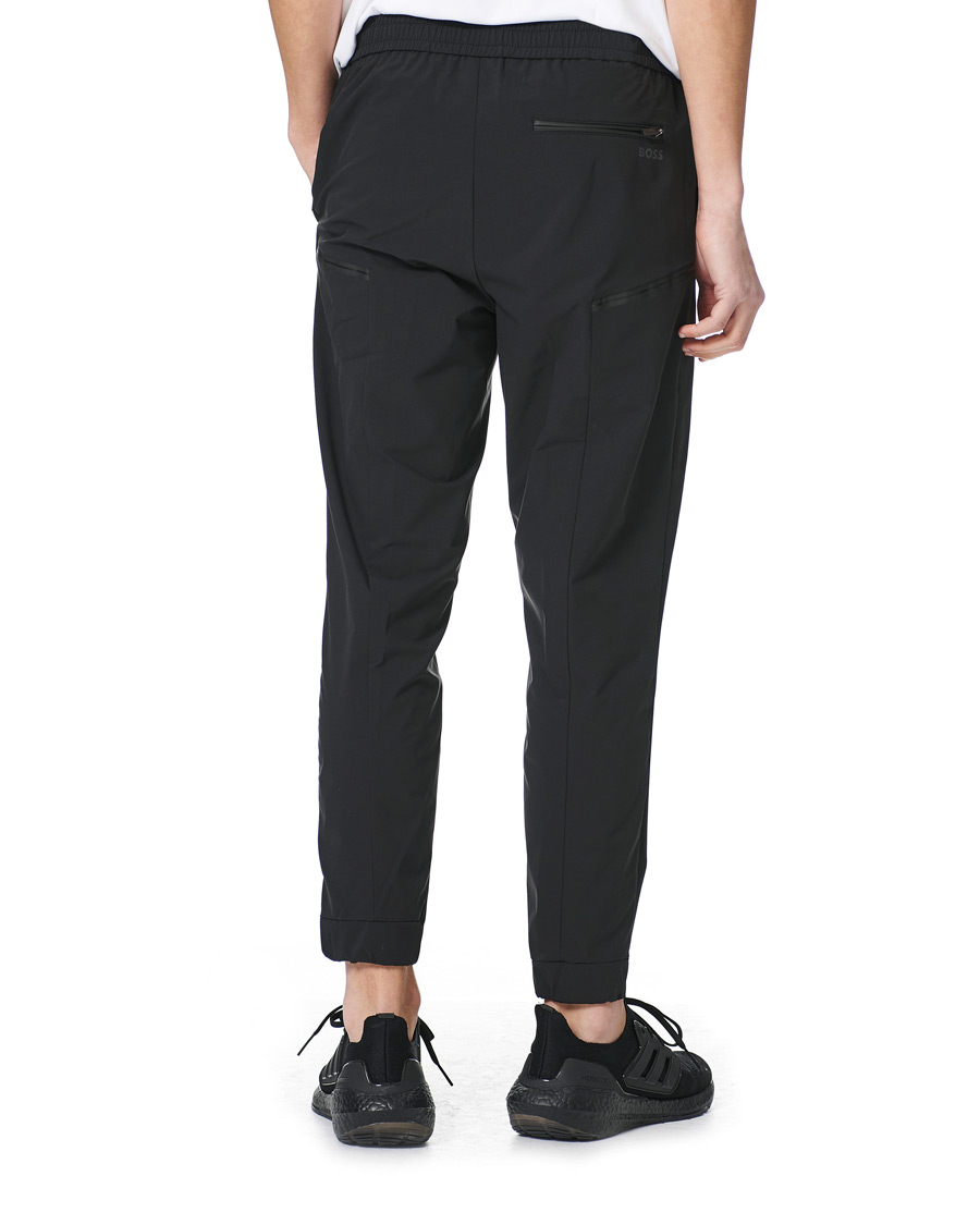 Herre | Bukser | BOSS GREEN | BOSS Athleisure Shinobi Taped Logo Pants Black