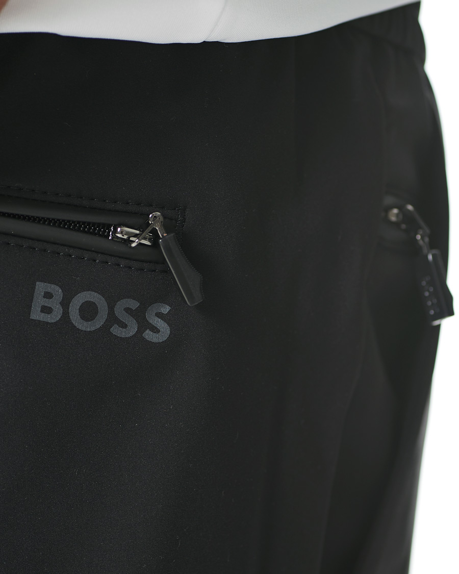 Herre | Bukser | BOSS GREEN | BOSS Athleisure Shinobi Taped Logo Pants Black