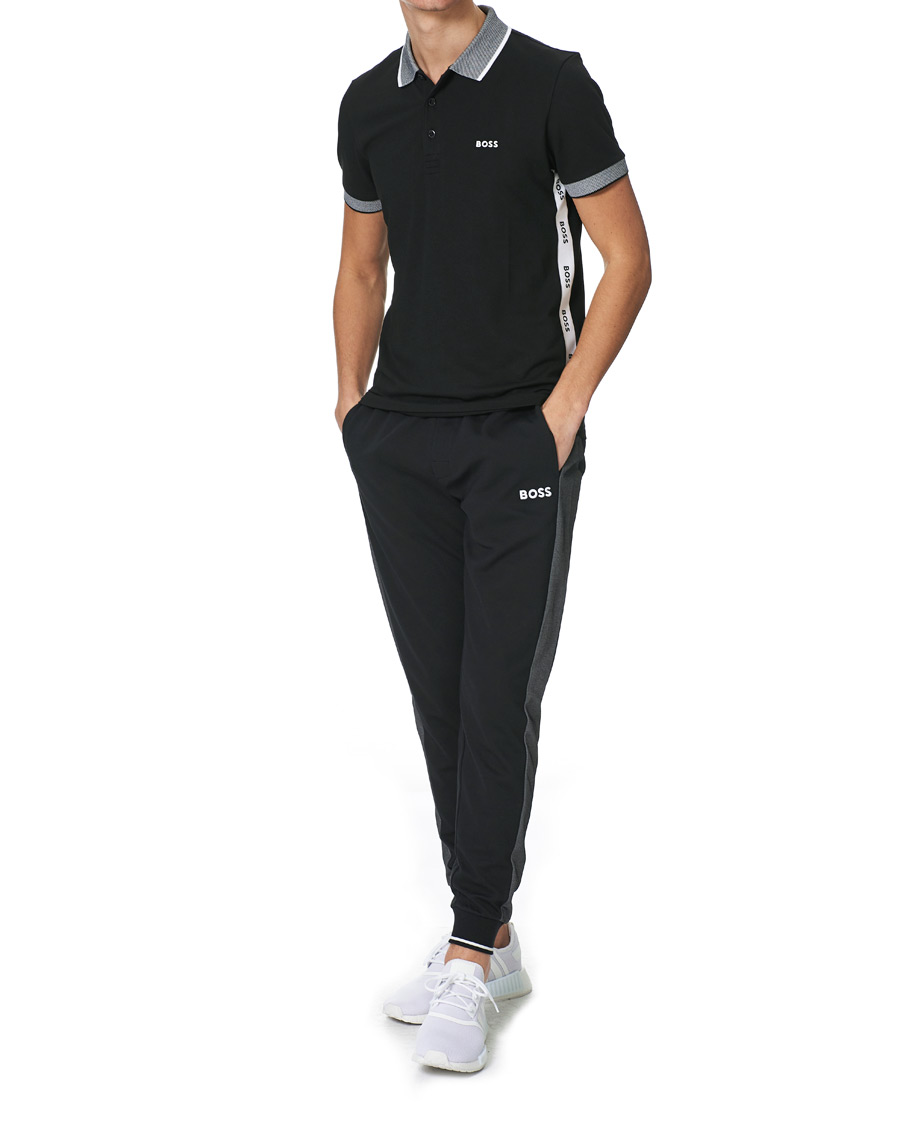 Herre | Polotrøjer | BOSS GREEN | BOSS Athleisure Paule Logo Polo Black