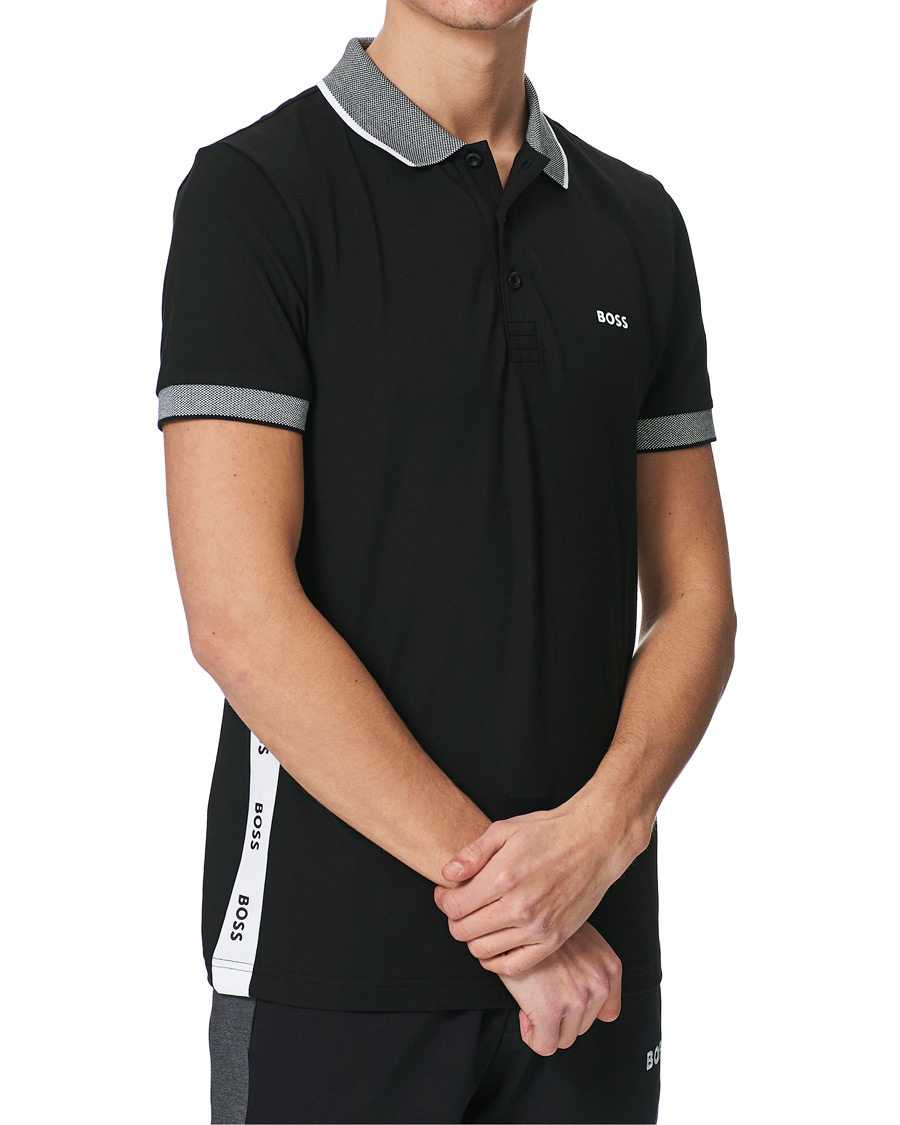 Herre | Polotrøjer | BOSS GREEN | BOSS Athleisure Paule Logo Polo Black