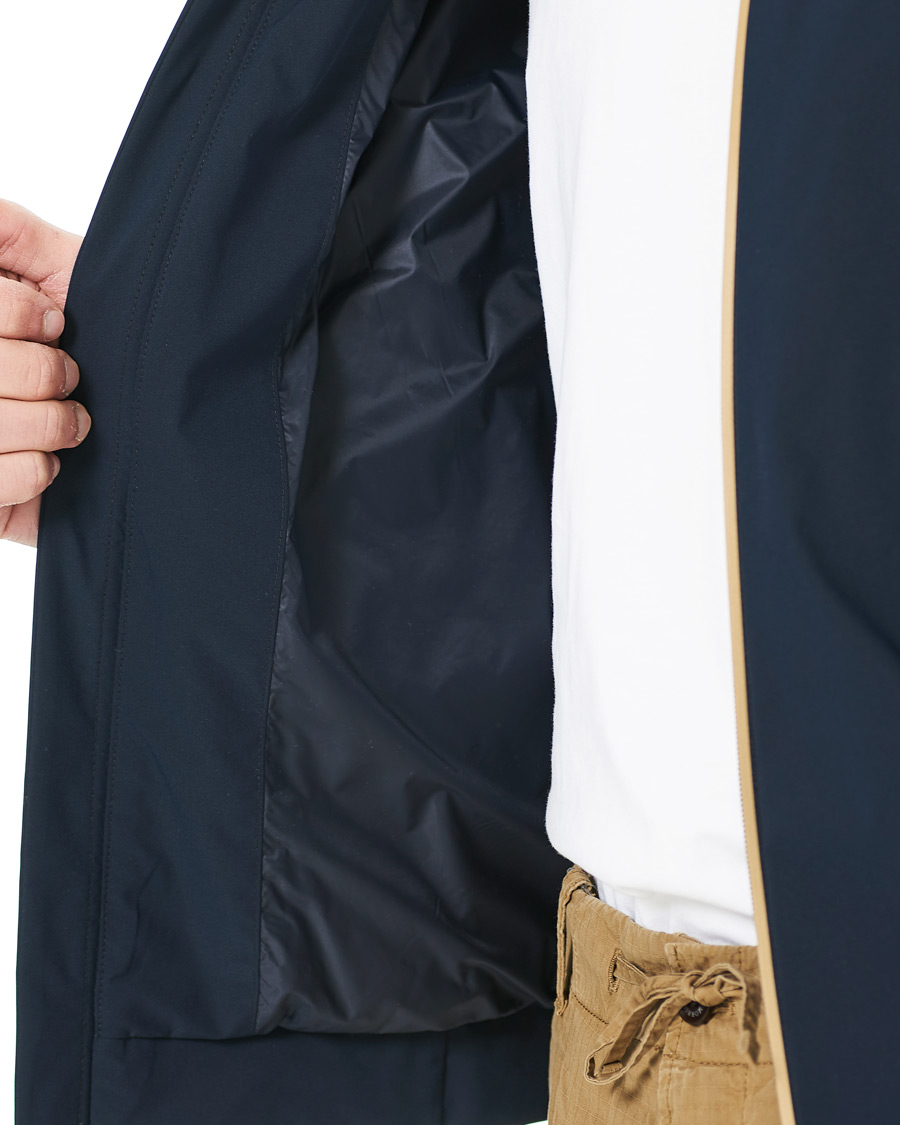 Herre | Jakker | BOSS GREEN | BOSS Athleisure Furio Taped Logo Jacket Dark Blue