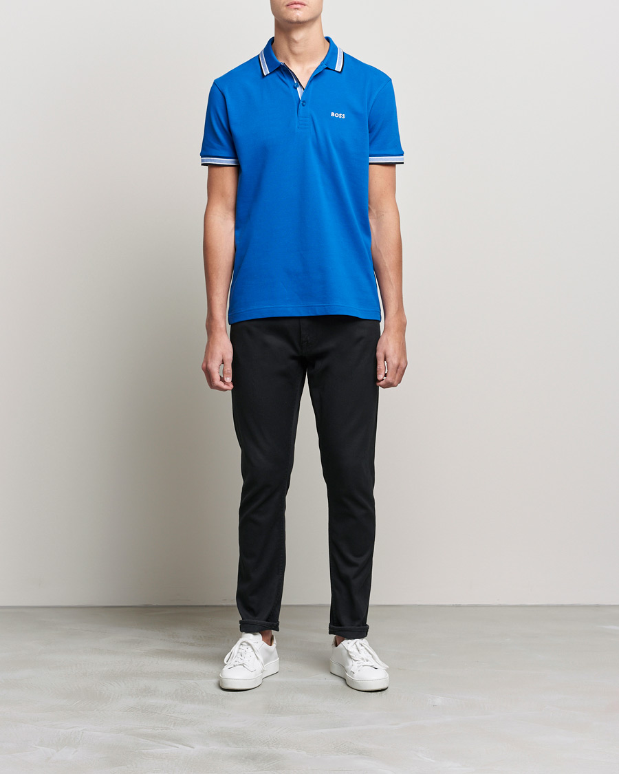 Herre | Polotrøjer | BOSS GREEN | Paddy Piké Medium Blue